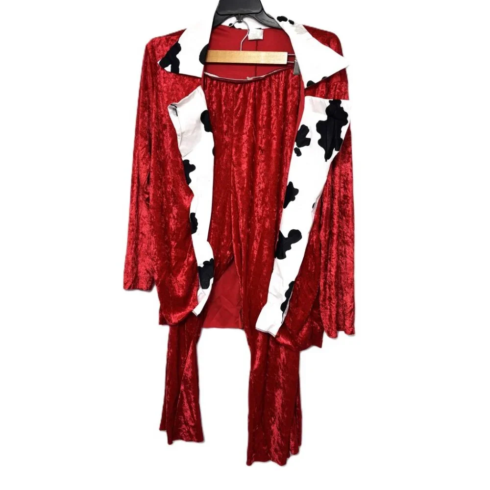 Disguise Pimp Clown Mask Hat and Suit Package NOS NWT